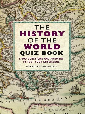 cover image of The History of the World Quiz Book